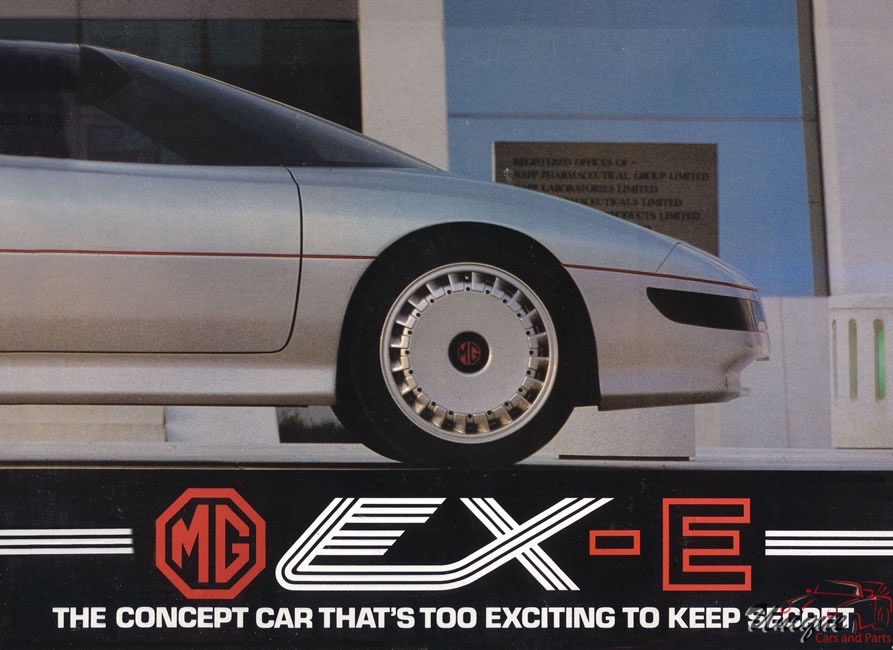 1985 MG EX-E Brochure Page 7